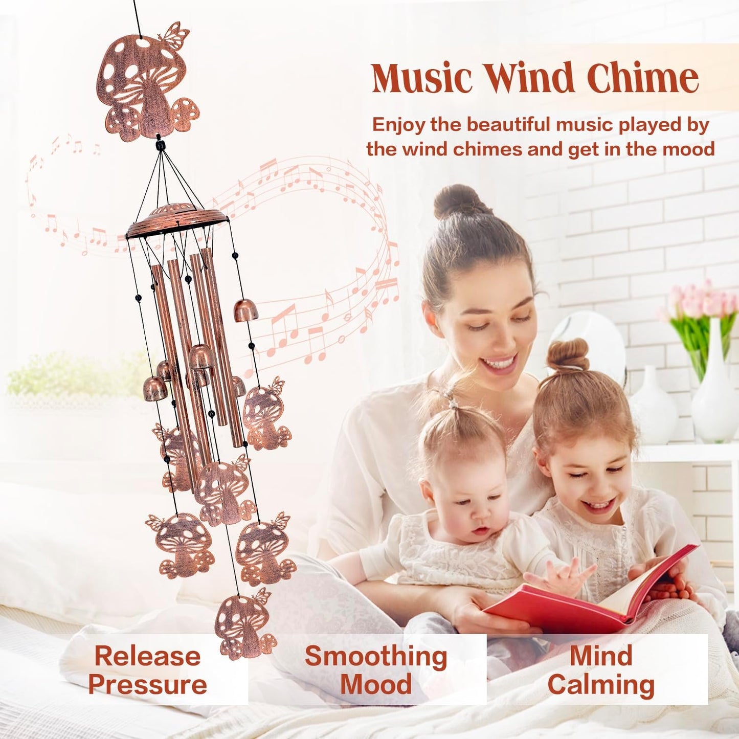 Campanillas de viento metal para exteriores e interiores