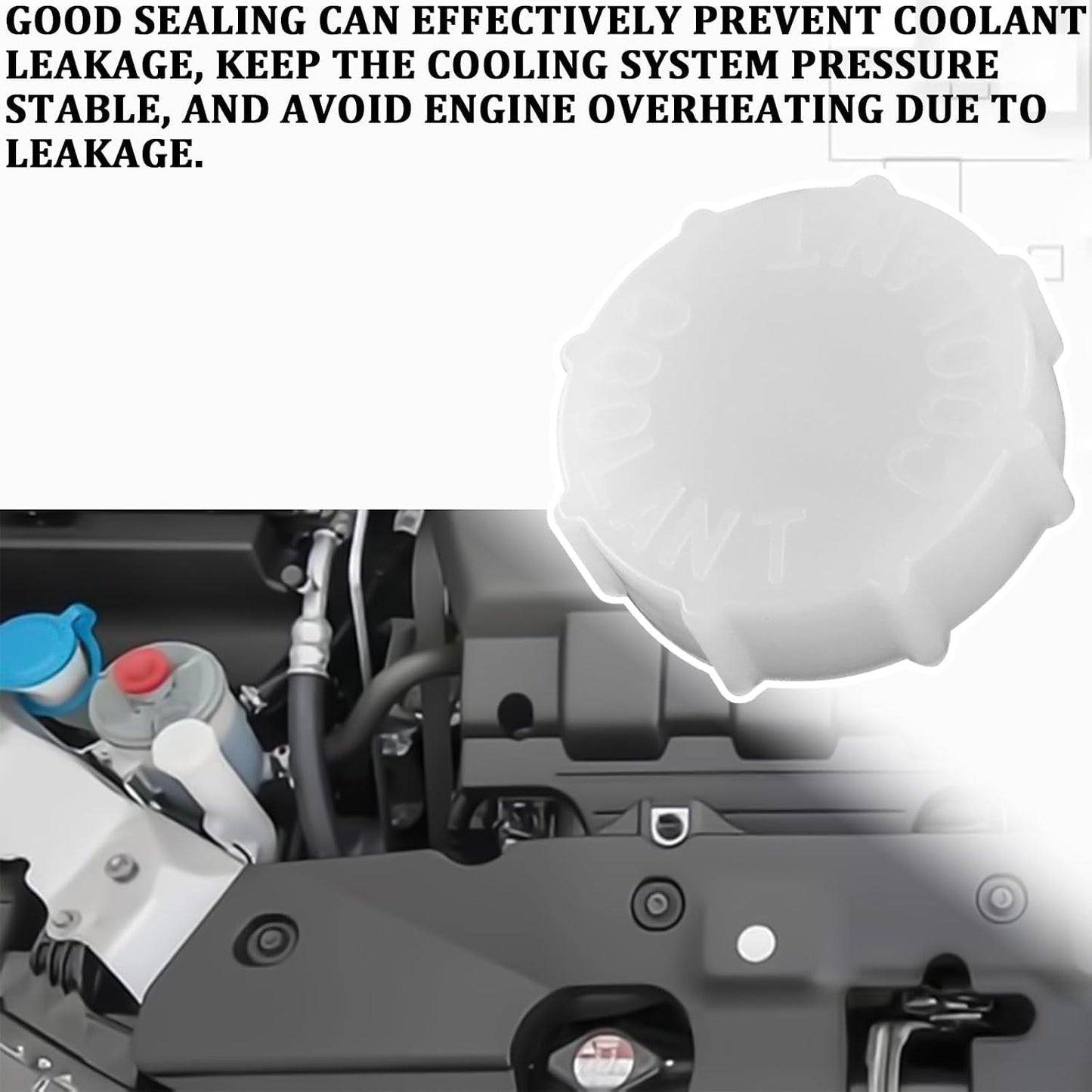 Tapa depósito refrigerante Honda Odyssey 11-16 Acura ILX