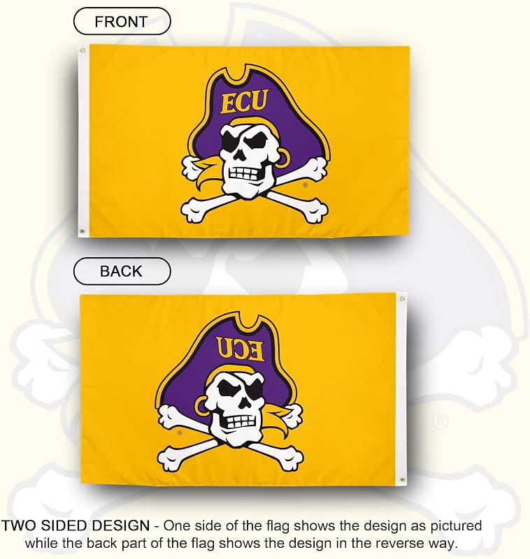 Bandera ECU 3x5pies poliéster 100% Pirates