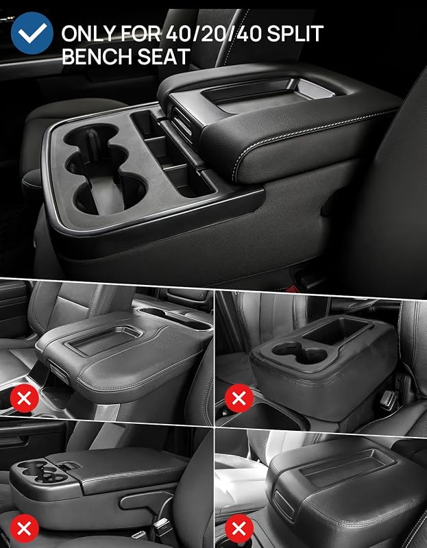 Funda consola central Silverado SierraJump neopreno duradera