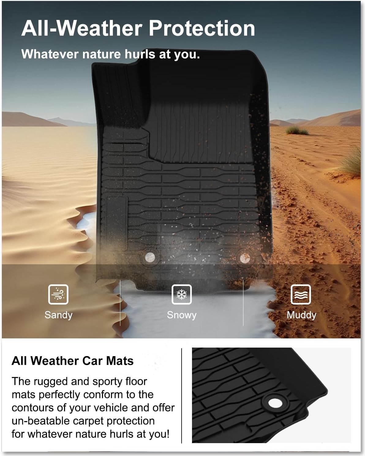 Alfombrillas Jeep Grand Cherokee 2022-26 4xe TPE Negro