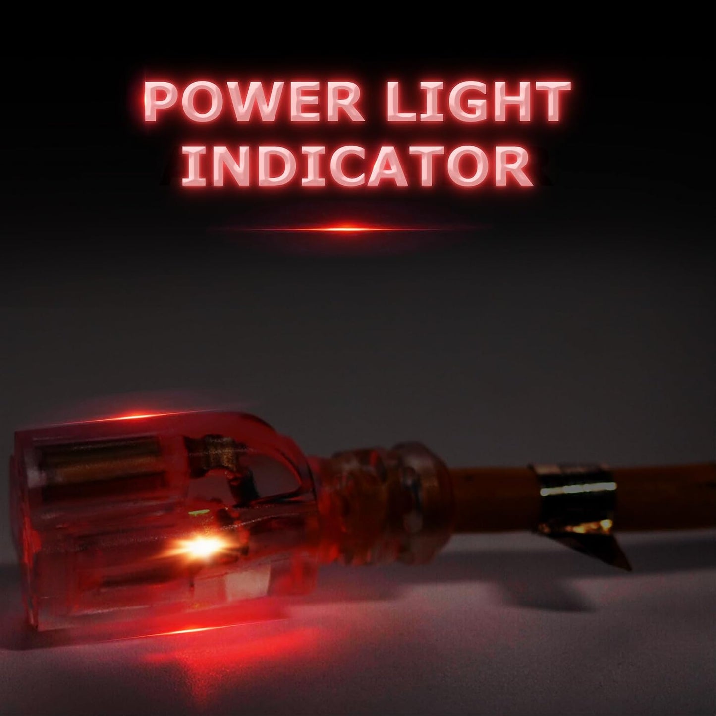 Cable extensión 8ft 15A resistente con extremo iluminado