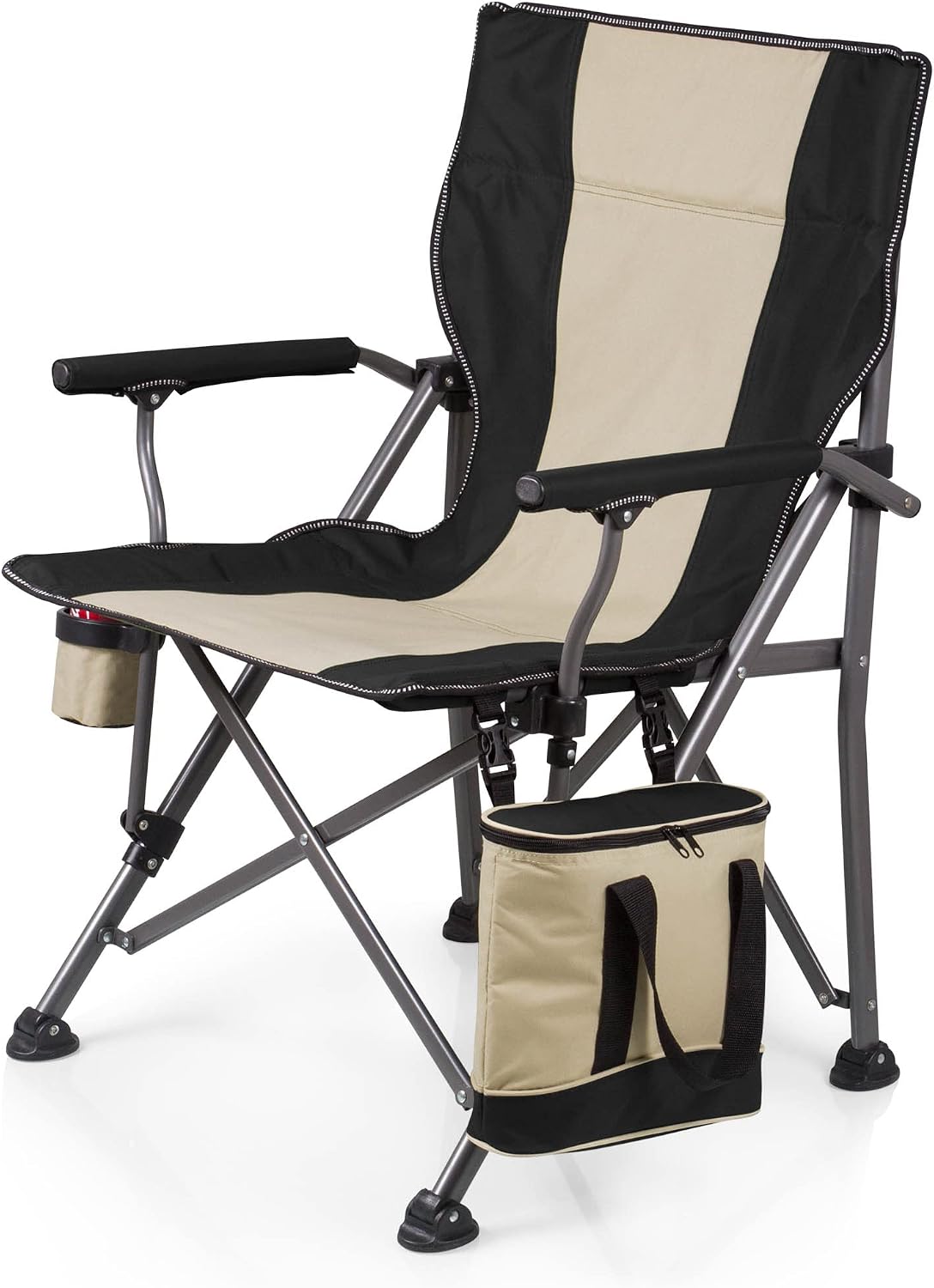 Silla campamento plegable resistente con enfriador aislante