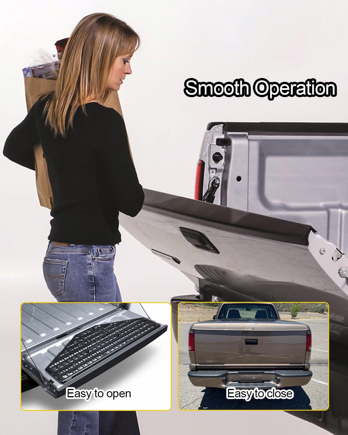 Manija elevación puerta trasera Chevy S10 GMC Sonoma Isuzu