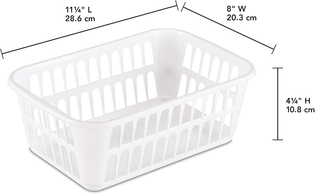 Cesta plástico para organizar cocina baño paquete 48
