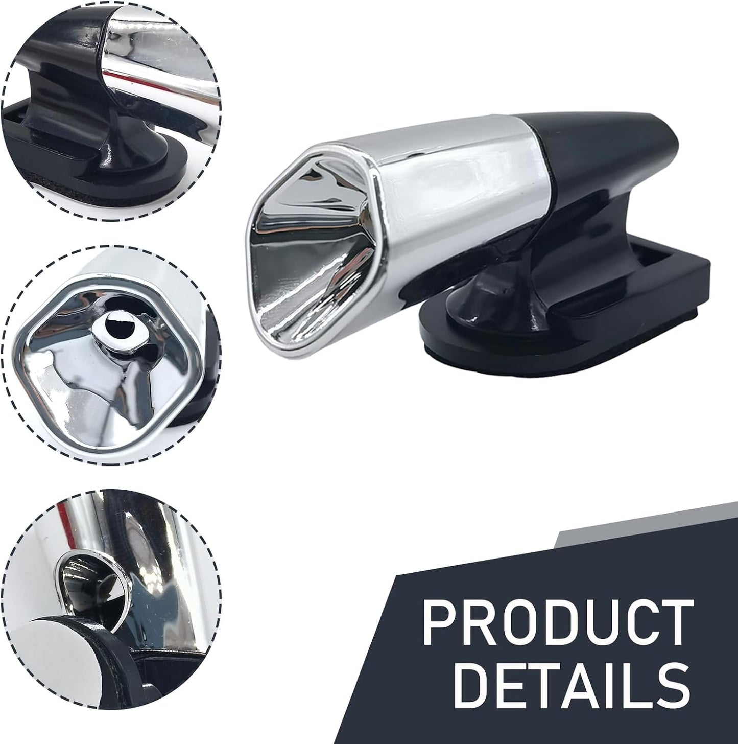 4 dispositivos advertencia ciervo viento automotriz 0.8x2.1pulg