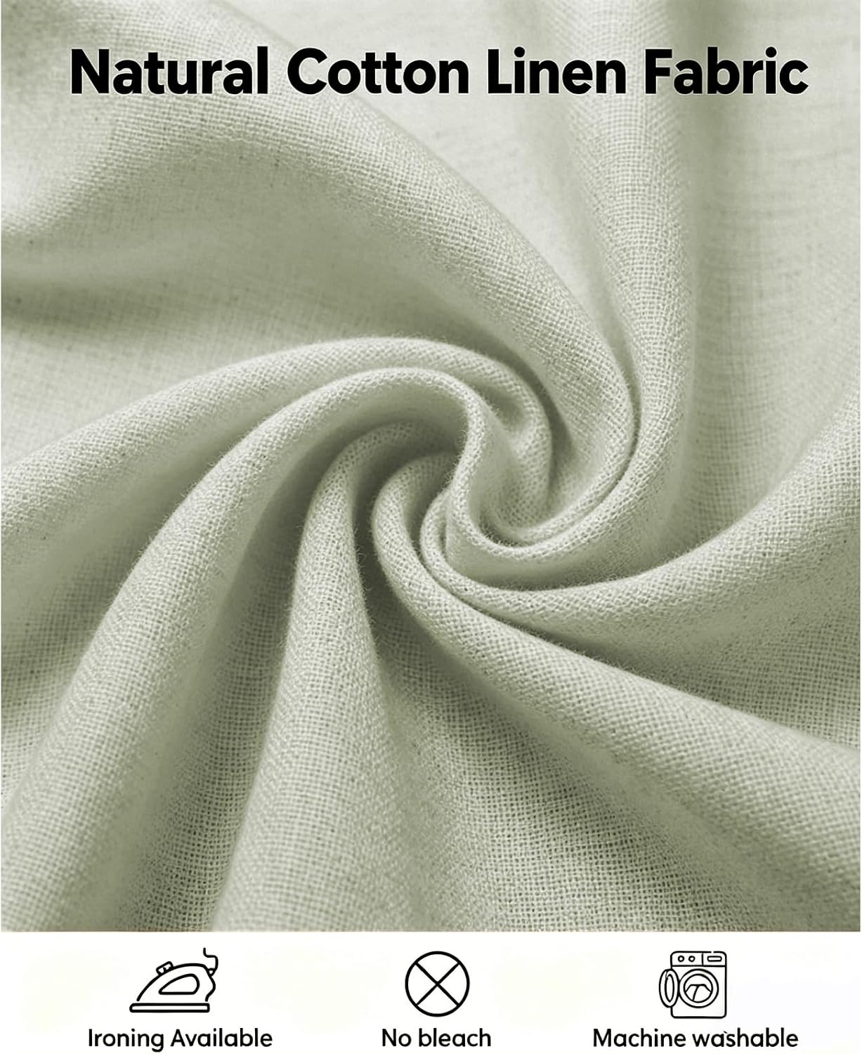 Mantel texturizado lino mesa rectangular sin arrugas