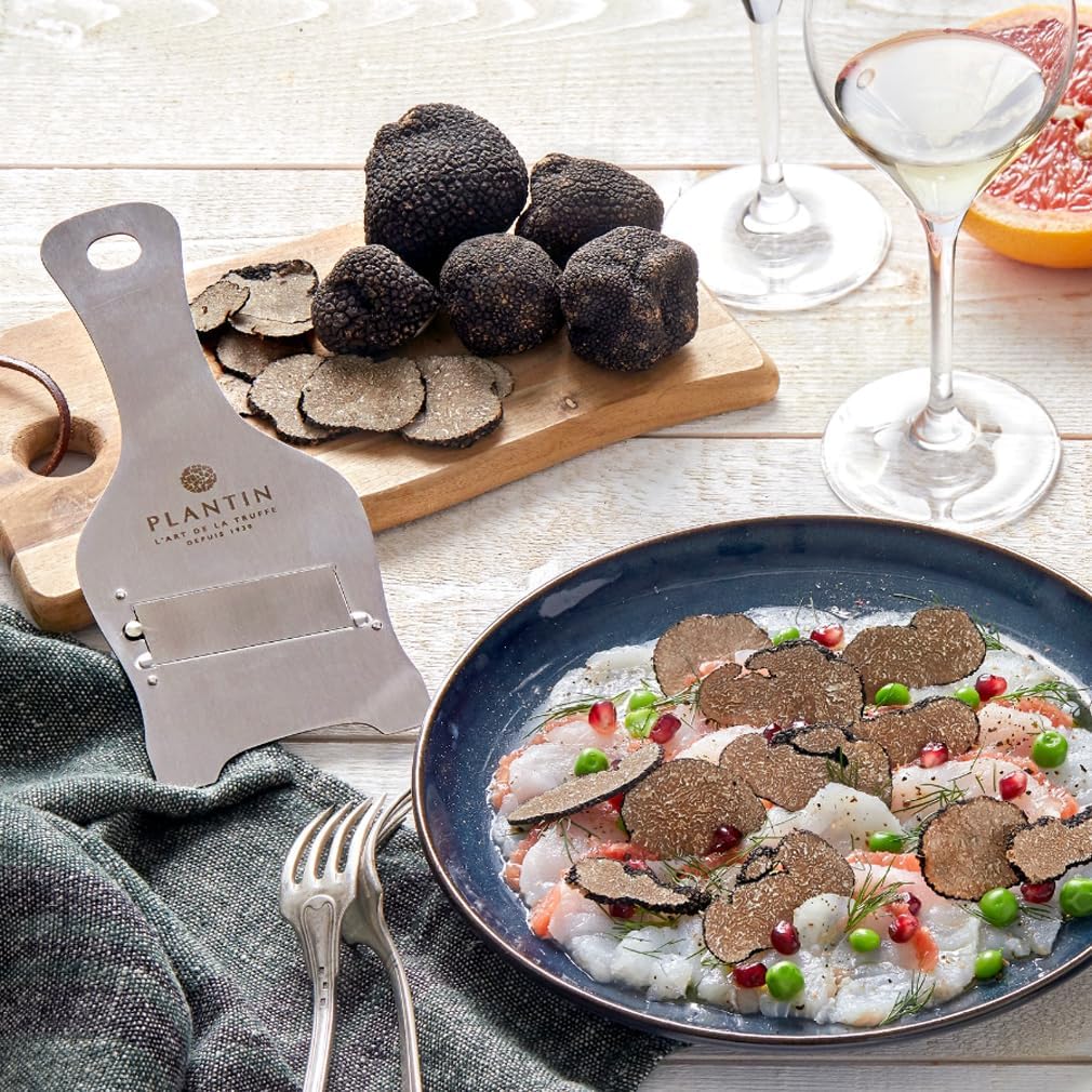 Cortador trufas acero inox hoja ajustable