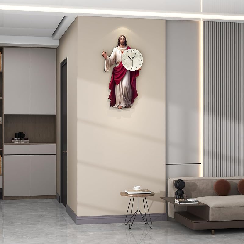 Reloj pared decorativo silencioso sin tictac para hogar