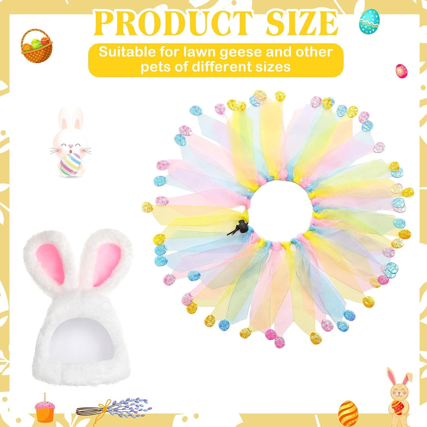 Traje ganso plástico 23x17pulg fiesta San Patricio