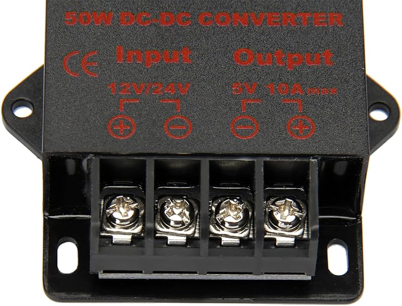 Convertidor CC 5V 10A 50W regulador de voltaje