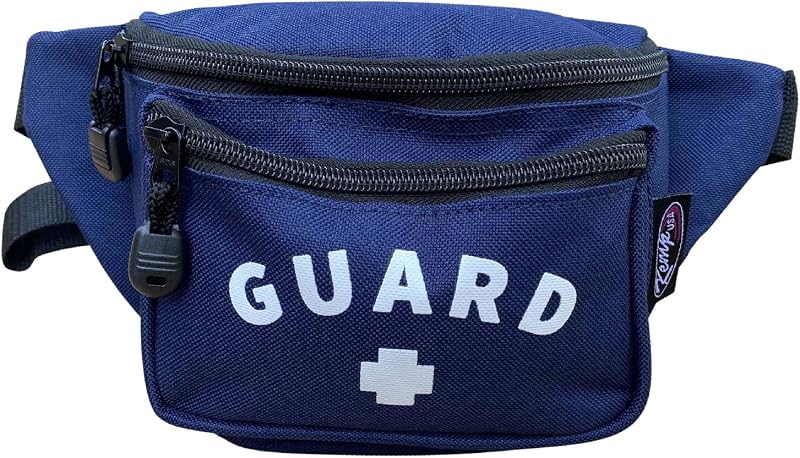 Riñonera de salvavidas para primeros auxilios cintura Azul