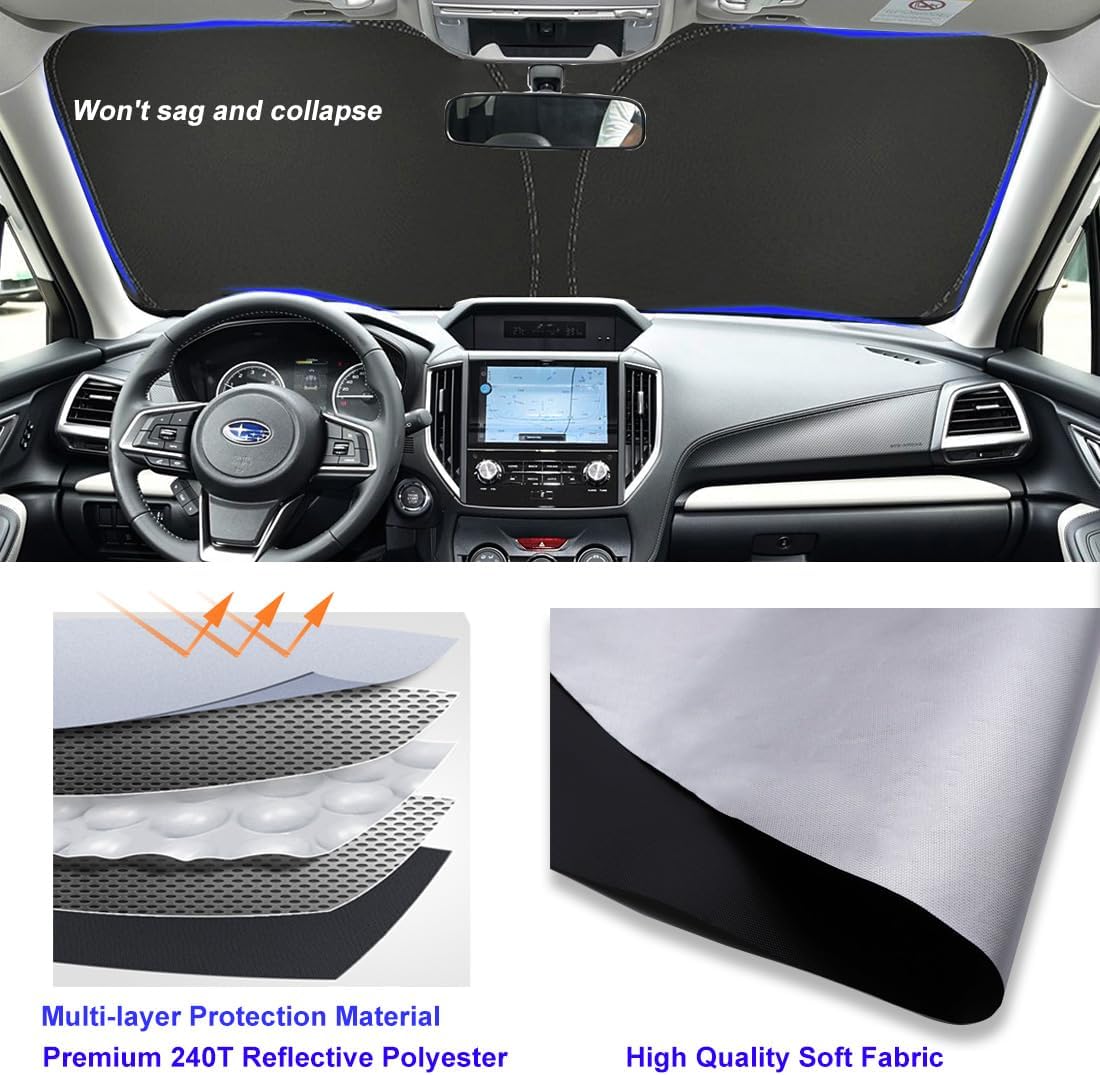 Parasol parabrisas Subaru Forester plegable UV