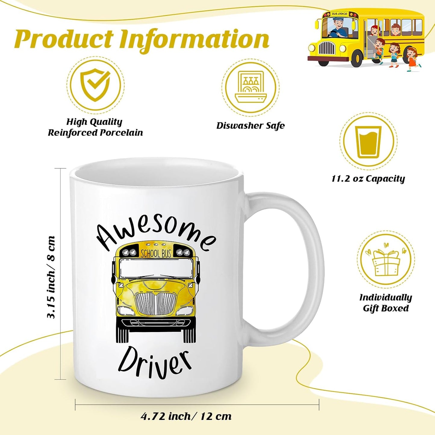 3 Pzas Taza 11oz Llavero Regalo Fin de Año