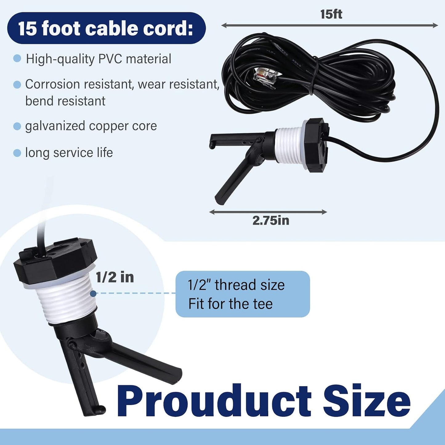 Interruptor flujo GLX-FLO-RP para sistema sal Hayward