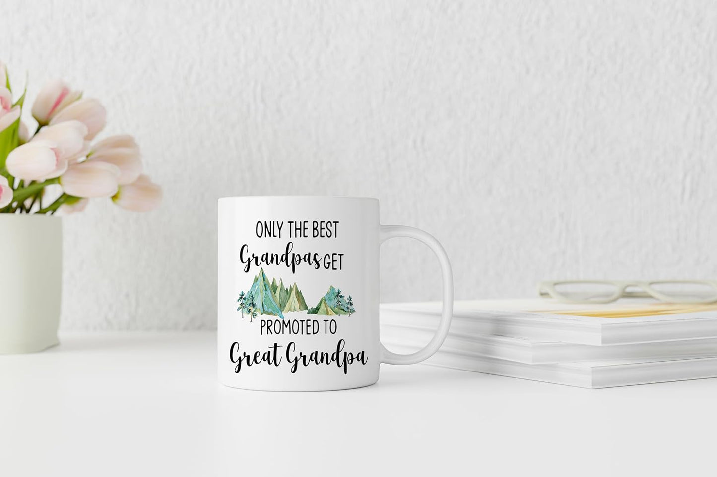 Taza café regalo gran abuelo día padre navidad