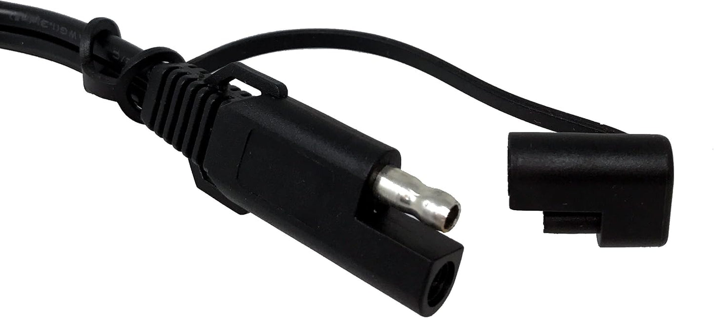 Cable extensión 12V 12pies 2pines con cubierta polvo