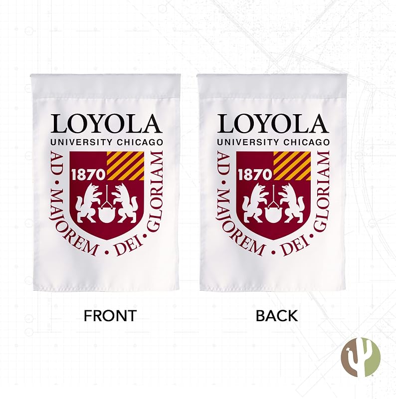Bandera Loyola Chicago Ramblers 19x12" eventos