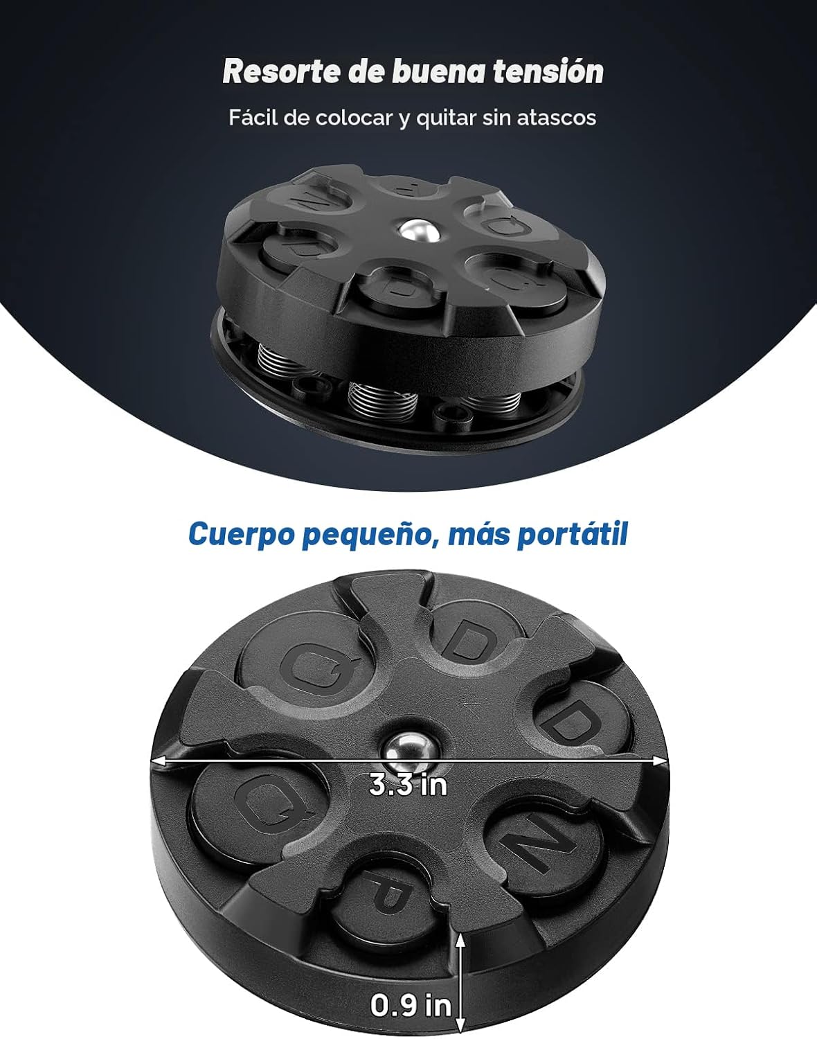 Soporte monedas universal para coche cartera bolsillo