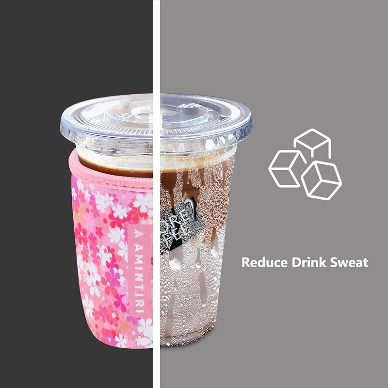 3 Pzas Fundas Neopreno para Taza Café Comp Starbucks
