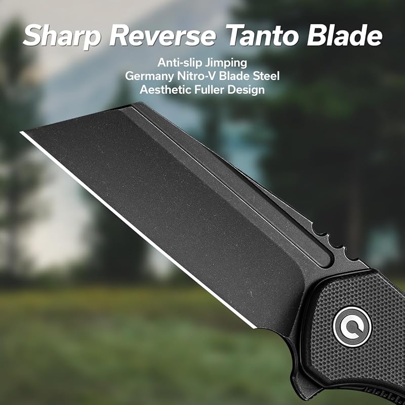 Navaja bolsillo ExOne hoja Nitro-V mango G10 EDC