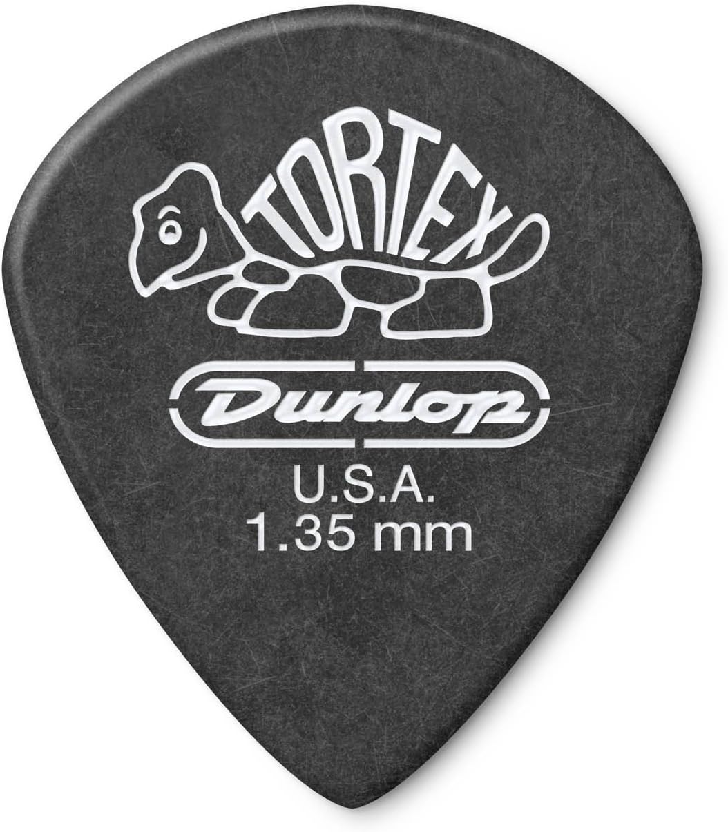 Paquete 12 cuerdas Dunlop Tortex Jazz III XL Negro 0.053pulg