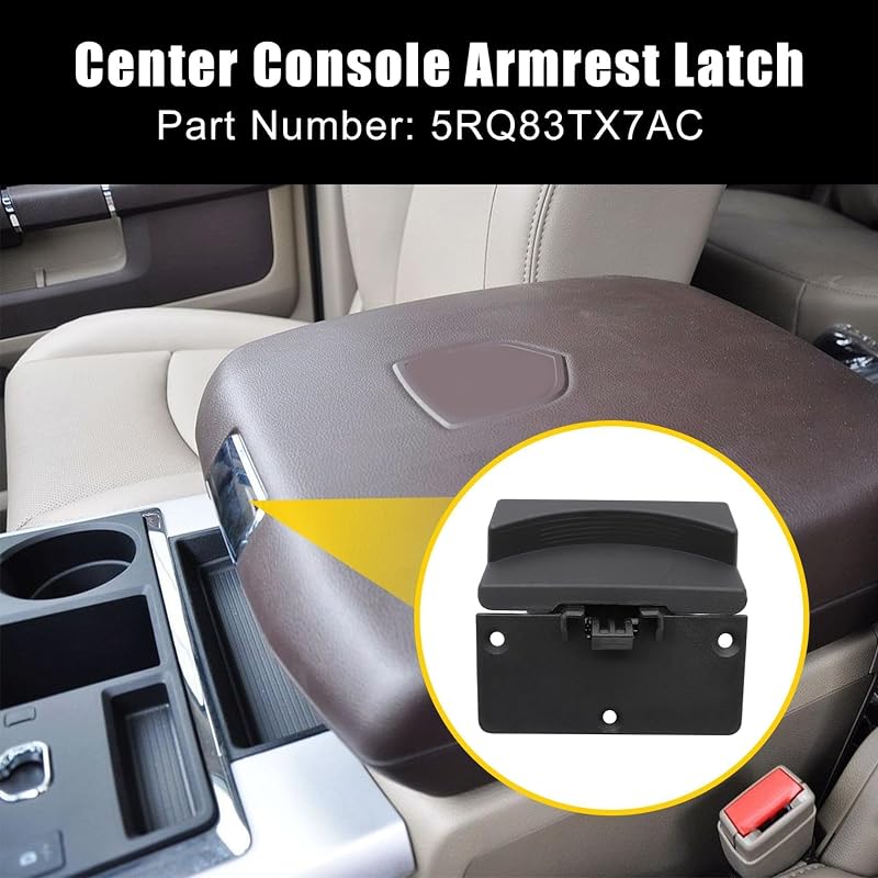 Pestillo reposabrazos consola Dodge Ram #5RQ83TX7AC