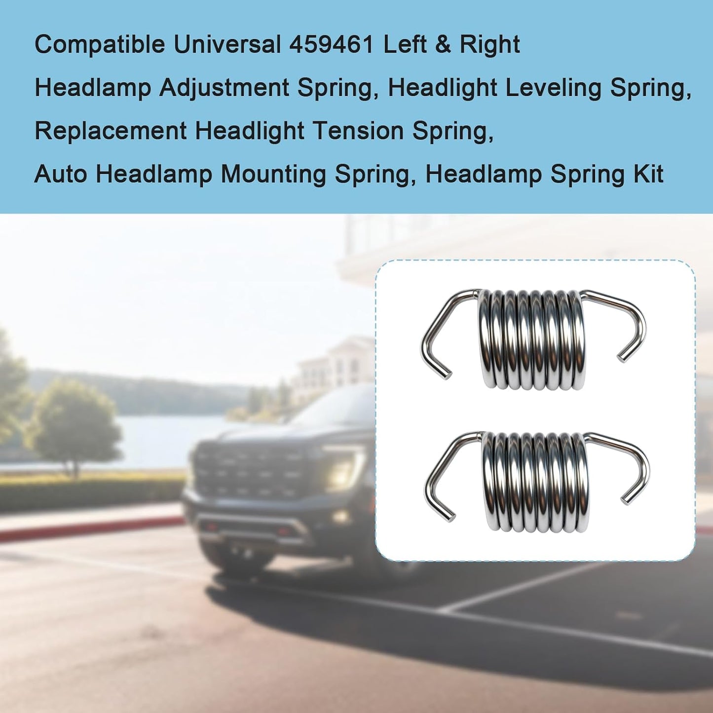 2 Resortes Faros Universales Comp