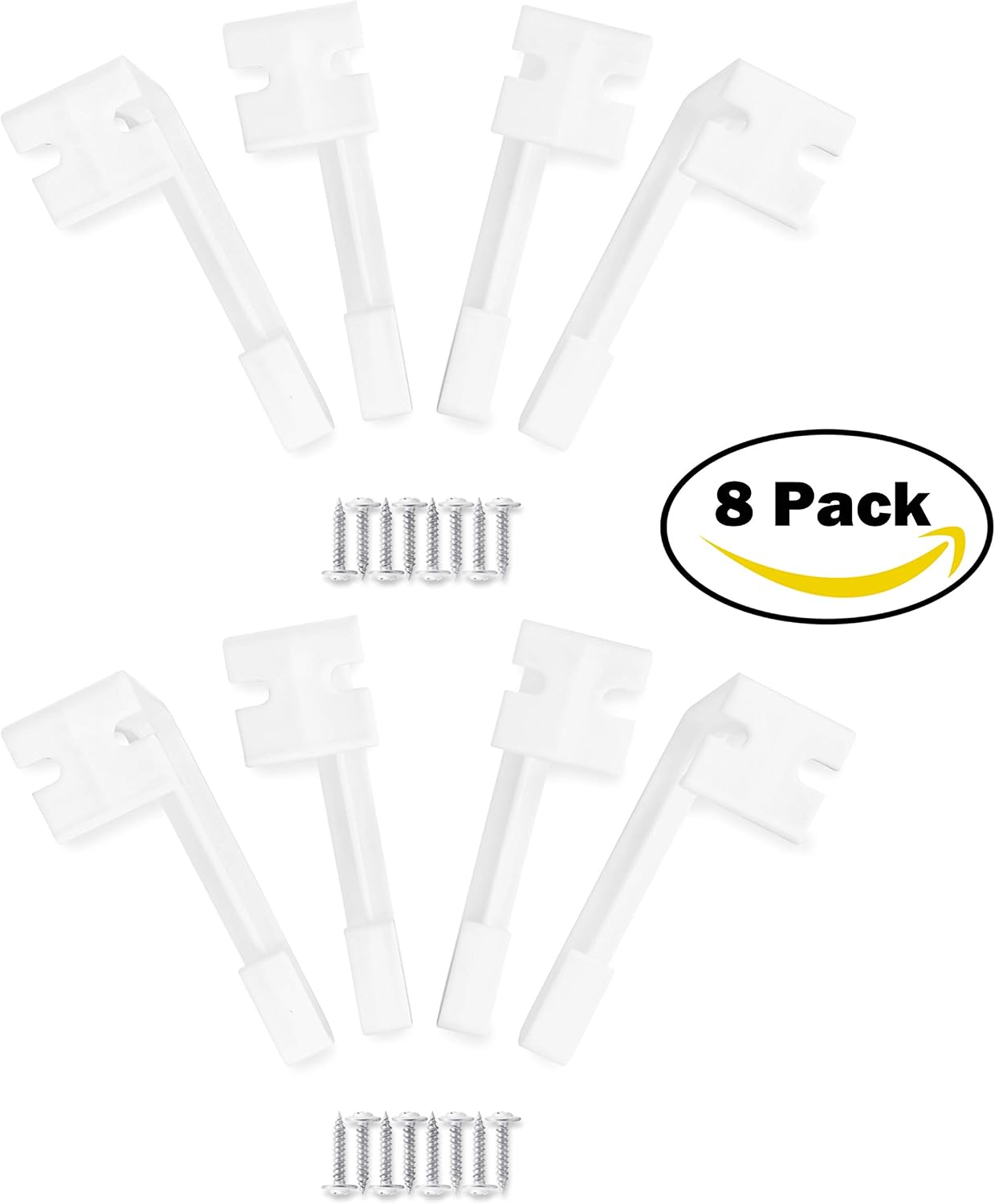 Ganchos cortina laterales para autocaravana set 8