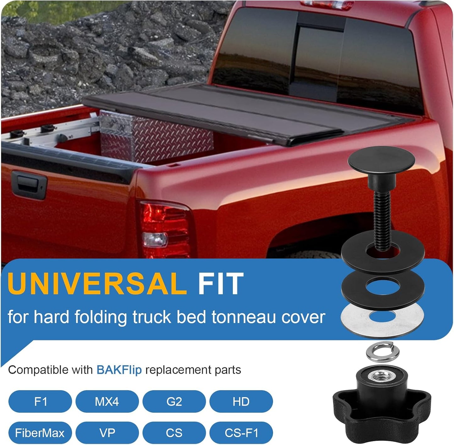 Kit abrazadera cubierta tonneau BAKFlip MX4 G2 universal