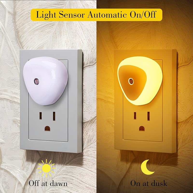 Lámpara led nocturna sensor amanecer para niños