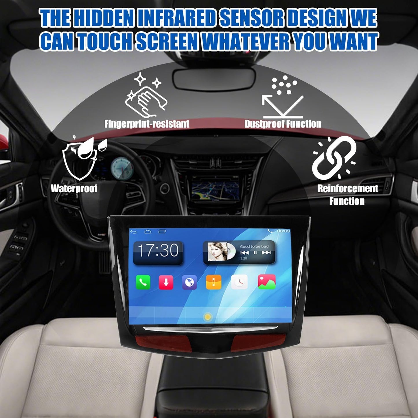 Pantalla táctil comp Cadillac ATS Escalade XTS SRX CTS CTS-V