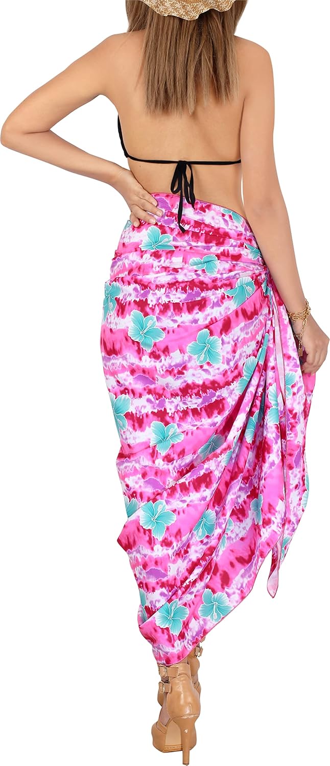 Sarong para mujer traje de baño cubre cuerpo