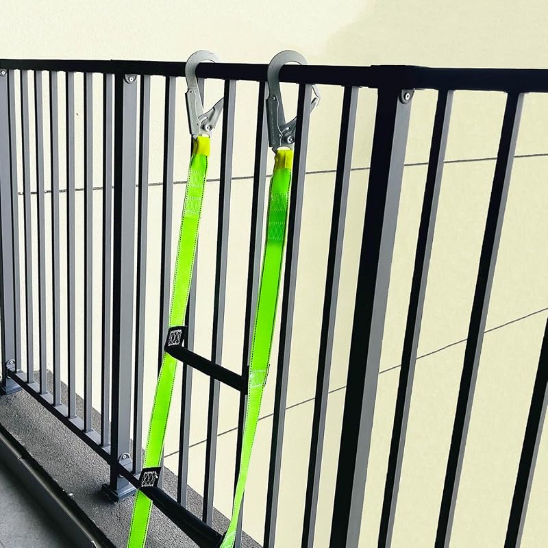 Escalera seguridad 16.7" 2 ganchos para 2-3 pisos