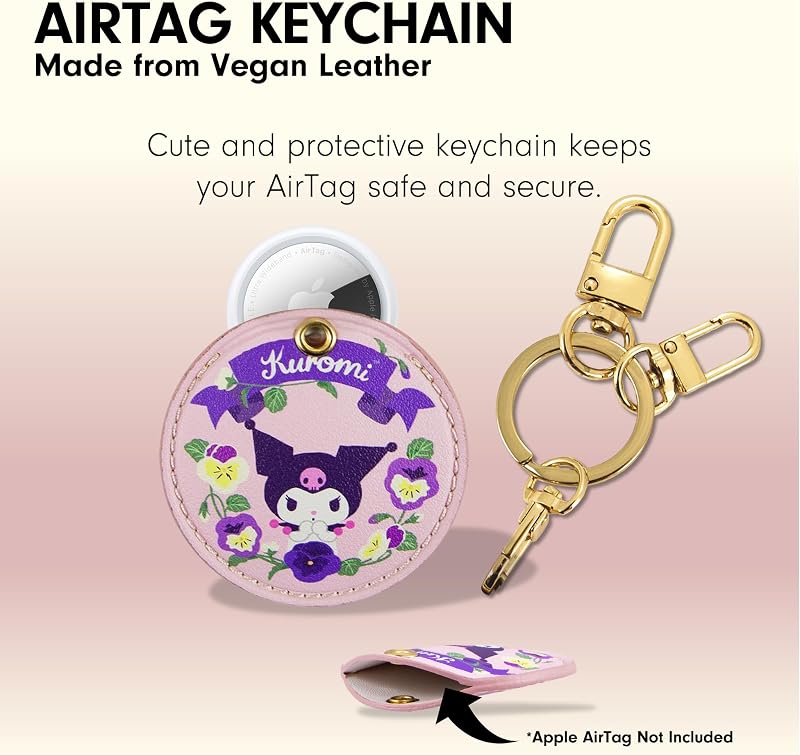 Funda llavero Hello Kitty Kuromi comp AirTag