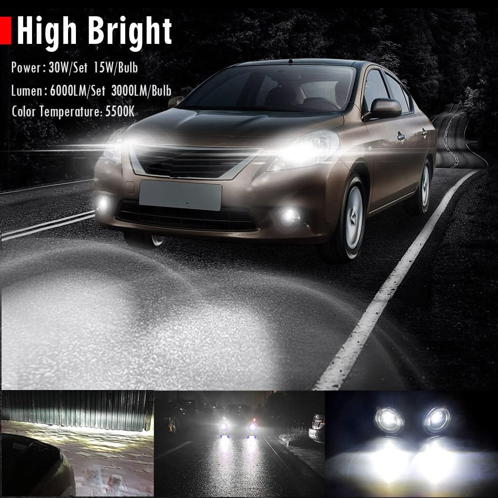 Luz antiniebla LED anillo halo Nissan Altima 07-21