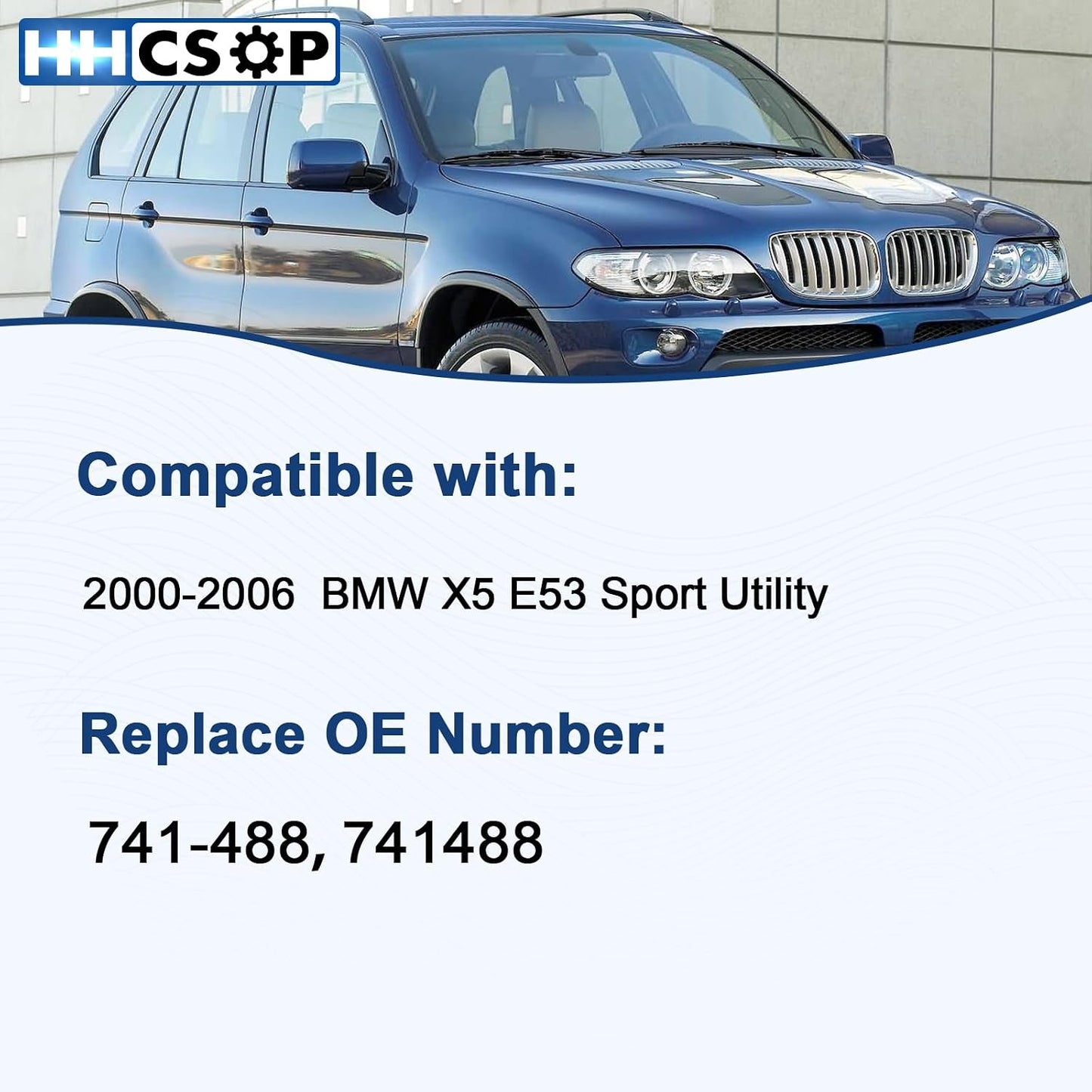 Elevalunas eléctrico conductor BMW X5 E53 741-488