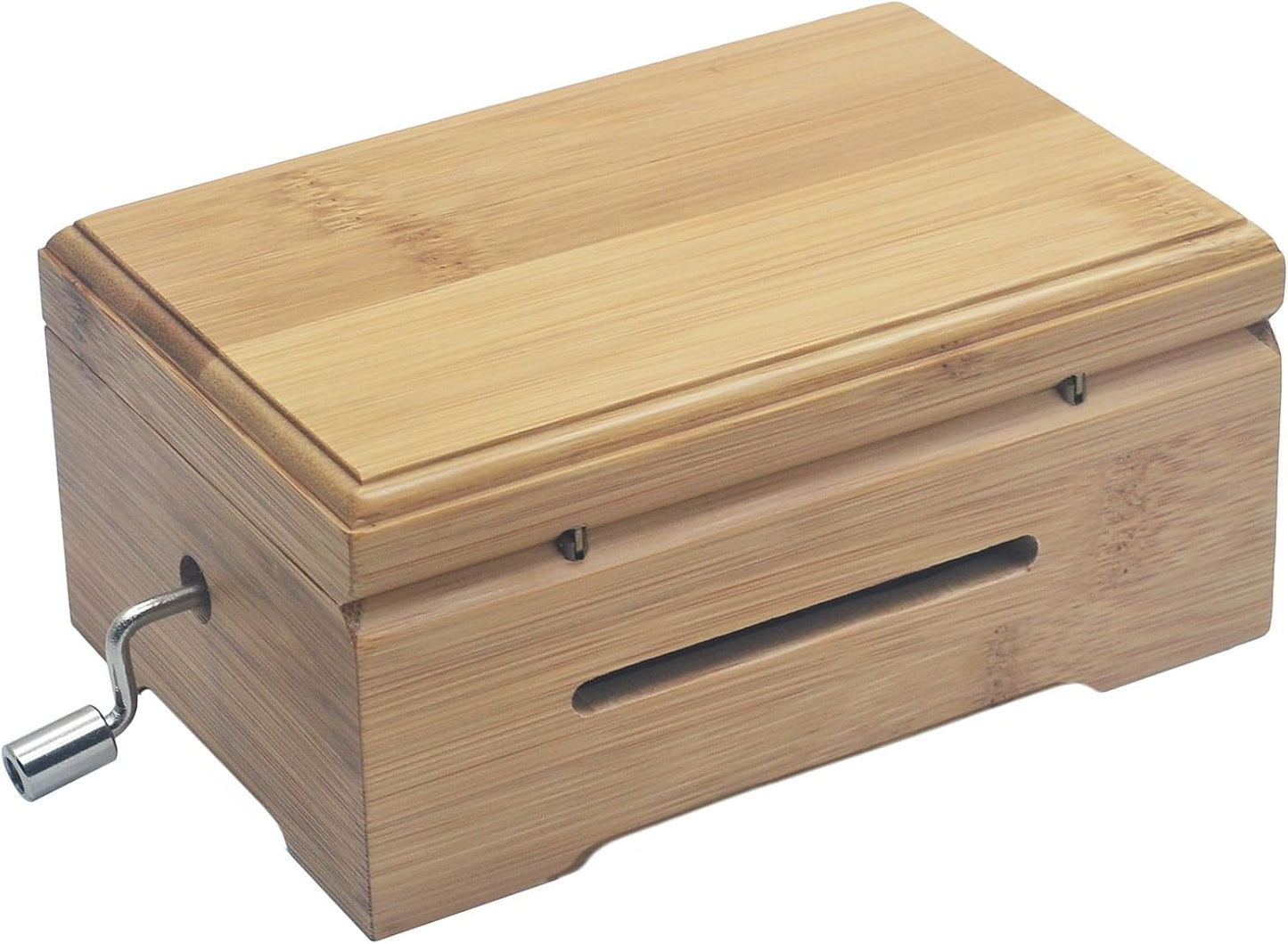 Kit engranaje caja música manivela 30 notas caja bambú