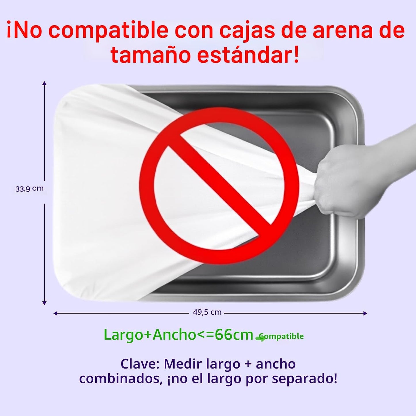 120 bolsas arena gato 66x30cm fsitego fumoi 3-4gal