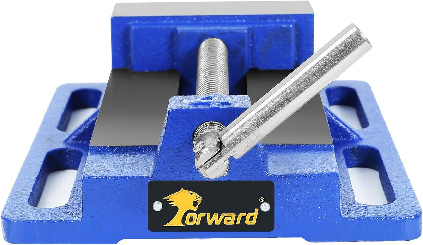 Tornillo banco portátil 6pulg base ranurada