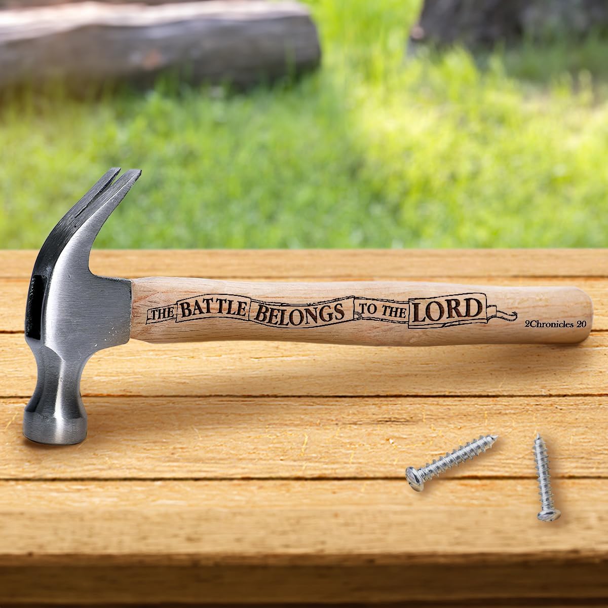 Martillo madera regalo navidad aniversario boda hombre