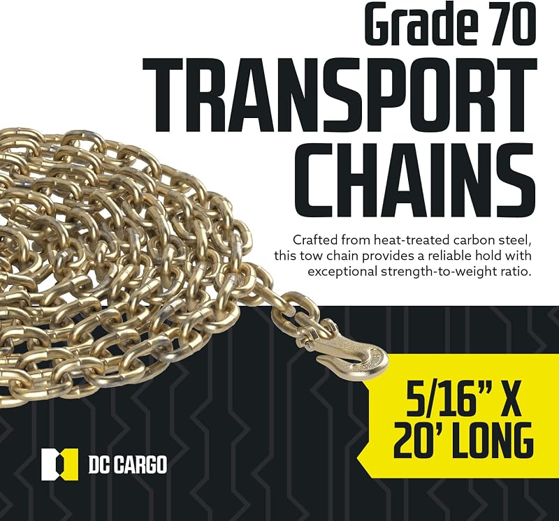 Cadena de remolque G70 grado 70 5/16pulg 20pies
