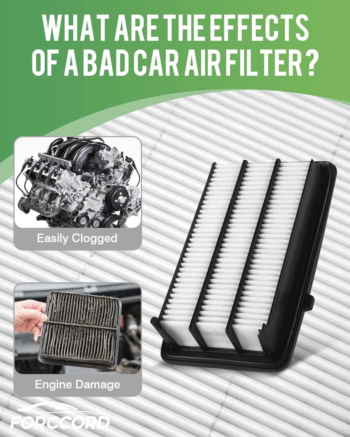 Filtro aire cabina y motor para Honda CR-V 1.5L CA12050