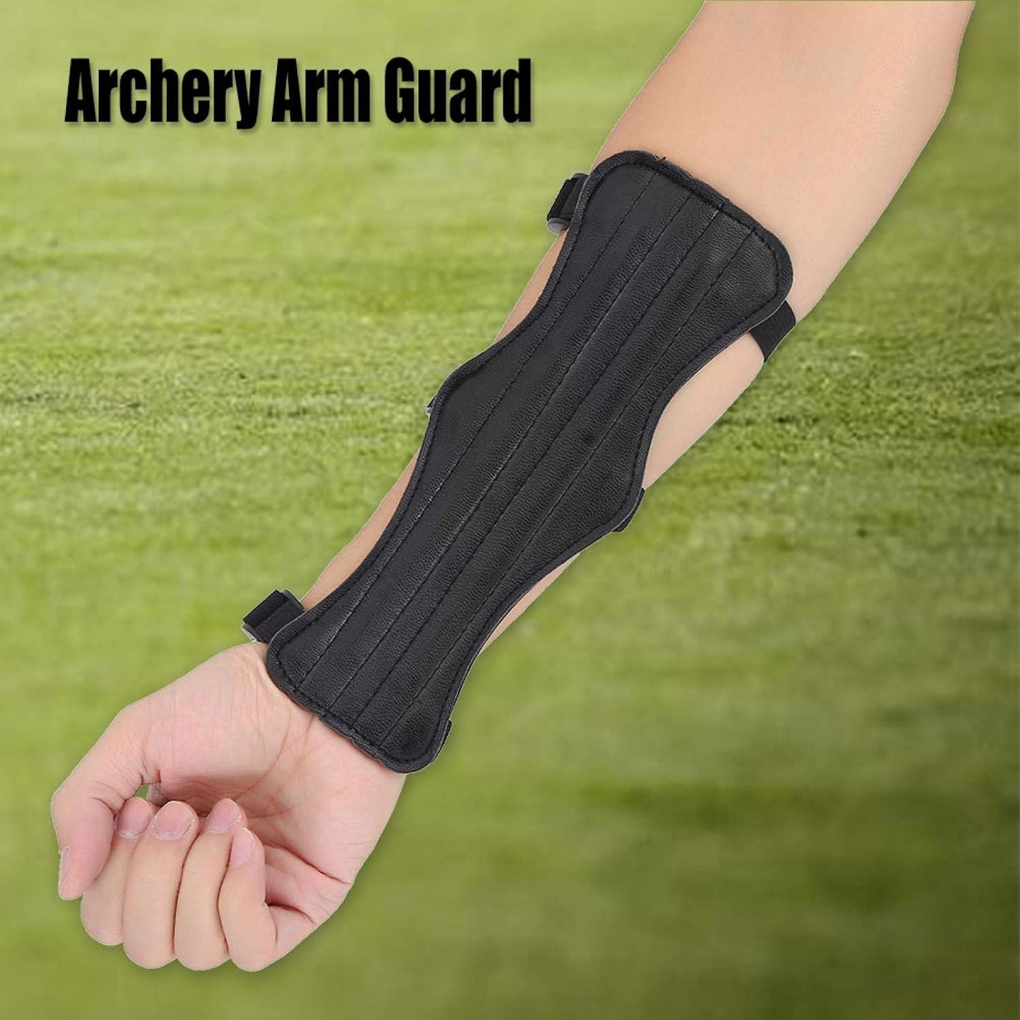 Protector brazo tiro arco correa ajustable acolchado