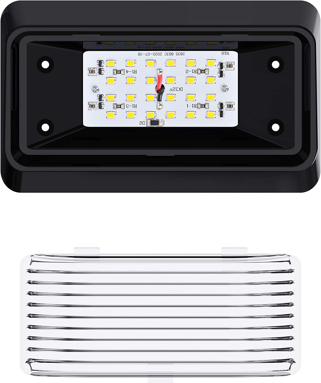 2 Luces 12V 280lúmenes para Vehículos Recreativos