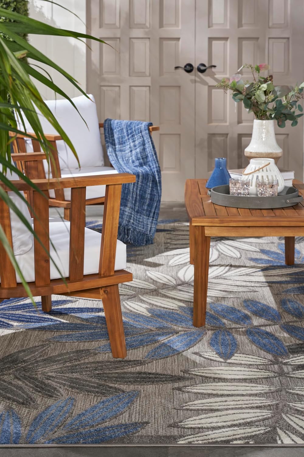 Alfombra 6x9ft fácil de limpiar dormitorio sala comedor