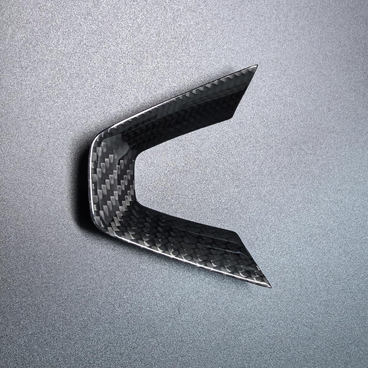 Cubierta volante fibra carbono 3K comp Tesla Model 3