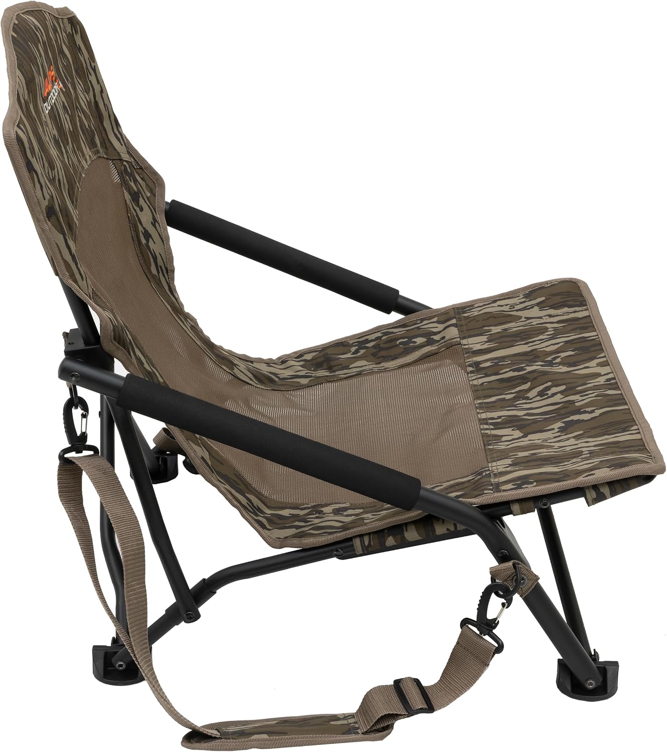 Silla caza pavo plegable camuflaje musgoso roble acero