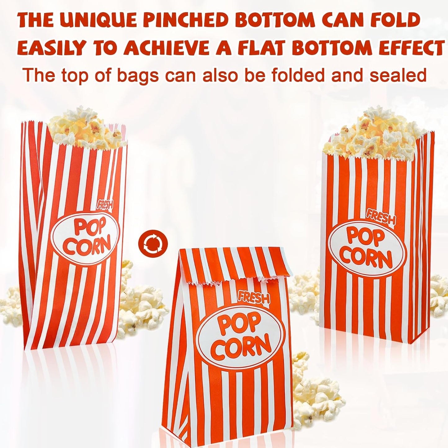 300 bolsas palomitas 1oz porciones individuales fiestas navidad
