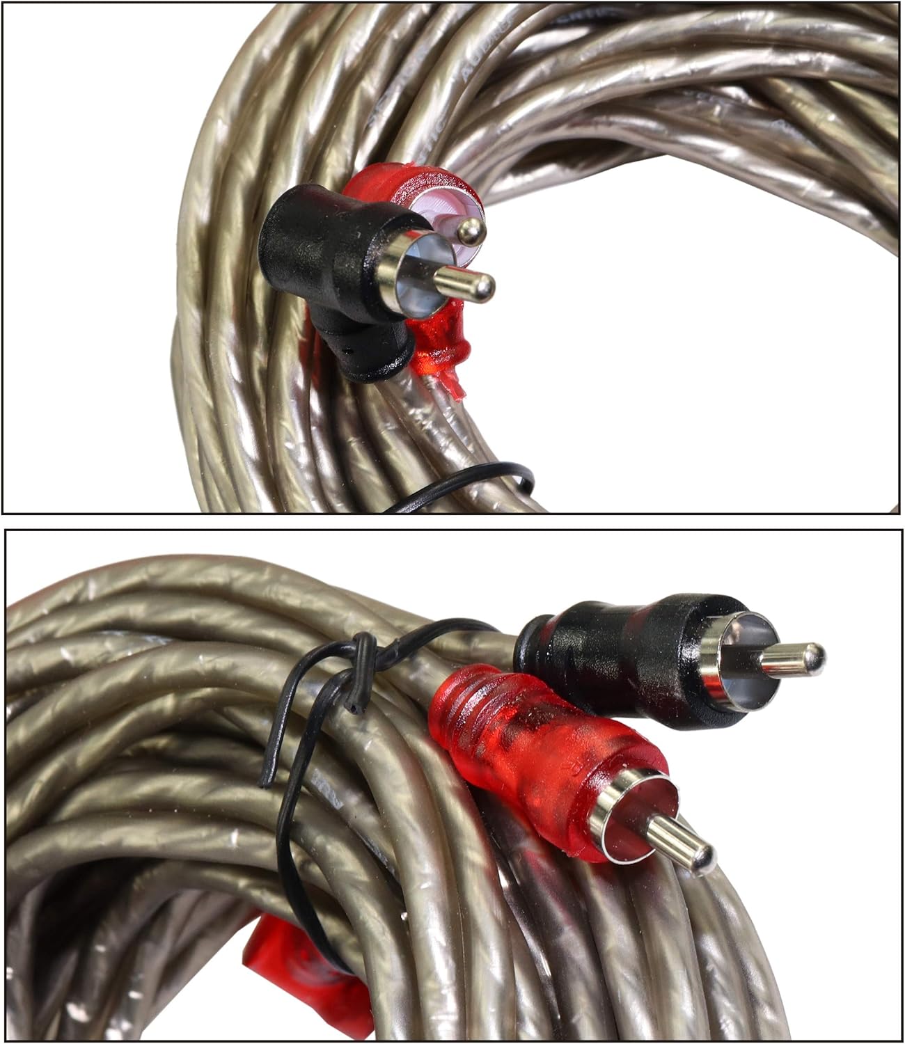 Kit cableado 8-800W 60A AGU 17pies cables RCA altavoces